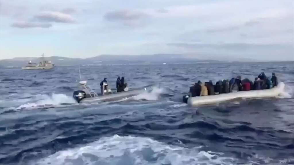Yunan botu bu kez de Datça kıyısında görüntülendi