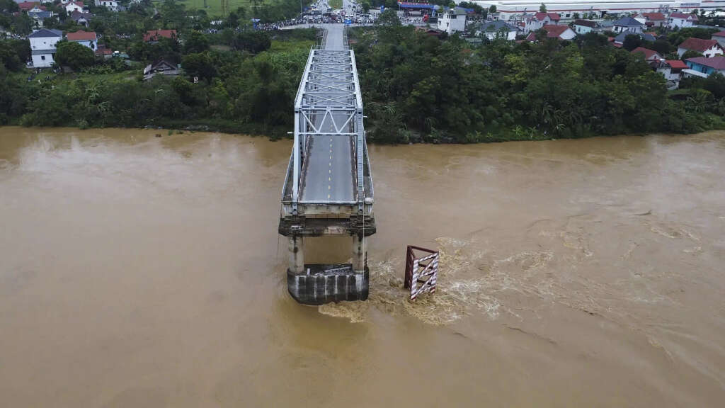 Yagi Tayfunu’nun etkili olduğu Vietnam’da 87 ölü, 70 kayıp
