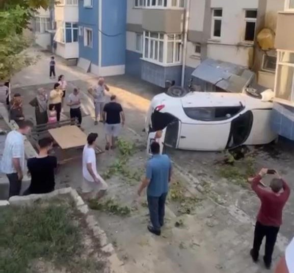 Bursa’da panik dolu anlar