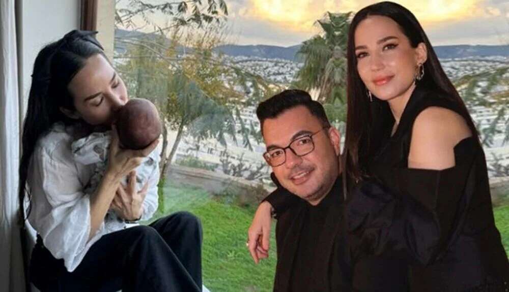 İpek Açar oğlu Ömer’in yüzünü ilk kez gösterdi