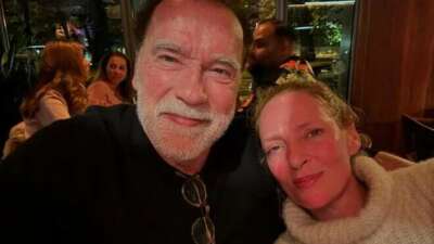 Uma Thurman ile Arnold Schwarzenegger yıllar sonra bir araya geldi