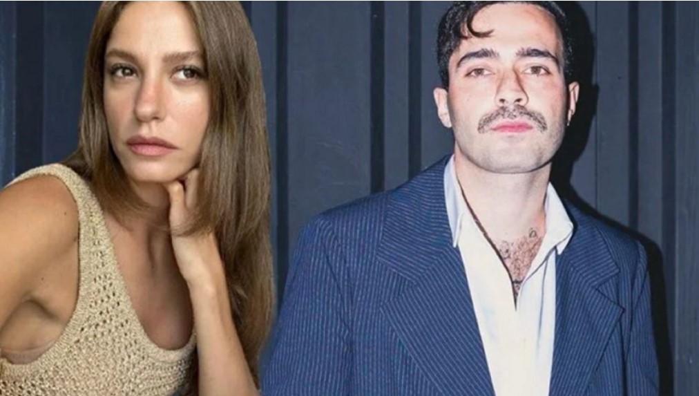 Serenay Sarıkaya ve Mert Demir aşka geldi! Kucağına alıp poz verdi