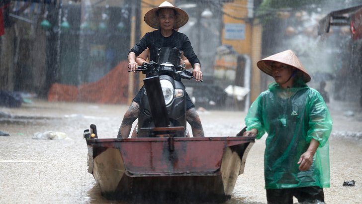 Vietnam’ı vuran tayfunda can kaybı 179’a yükseldi