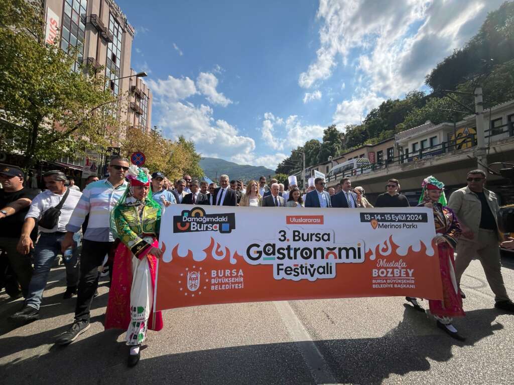 3. Uluslararası Bursa Gastronomi Festivali kapılarını açtı