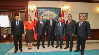 BBP Bursa’dan Vali Ayyıldız’a ziyaret