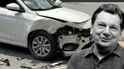 Vedat Milor trafik kazası geçirdi