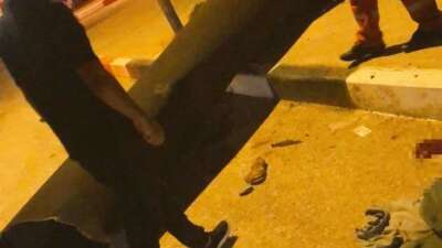 İran füzesine ait parçanın Batı Şeria’da ölen Filistinliye isabet ettiği görüntüler ortaya çıktı