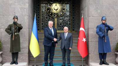 Bakan Güler, Ukrayna Dışişleri Bakanı Sybiha ile bir araya geldi