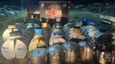 Bursa’da operasyon: 4 ton sahte içki ele geçirildi