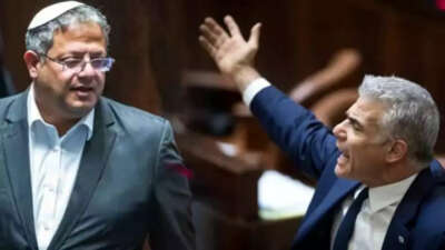 İsrail parlamentosunda gerginlik: Lapid ile Ben-Gvir arasında tartışma