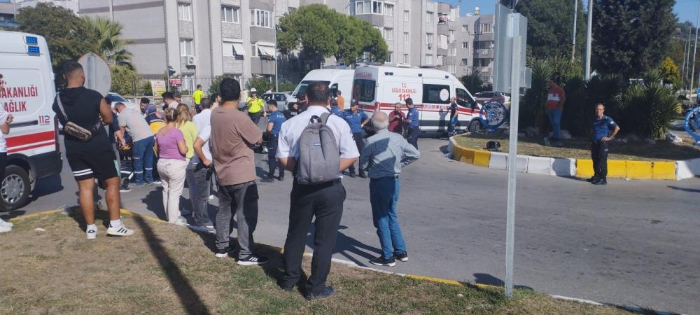 Söke’de trafik kazası: 2 yaralı Söke’de trafik kazası: 2 yaralı