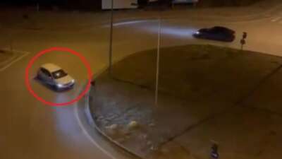 Bursa’da drift yapan sürücü çileden çıkardı!