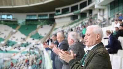 Bozbey’den Bursaspor’a tebrik
