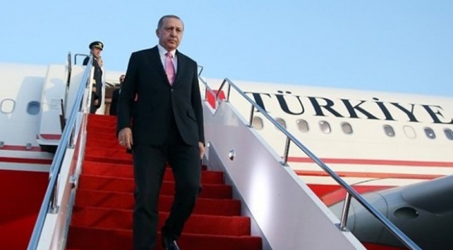 Erdoğan, TDT Zirvesi’nin yapılacağı alana geldi Erdoğan, TDT Zirvesi’nin yapılacağı alana geldi