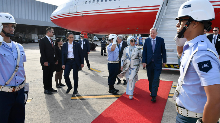 Cumhurbaşkanı Erdoğan Brezilya’da