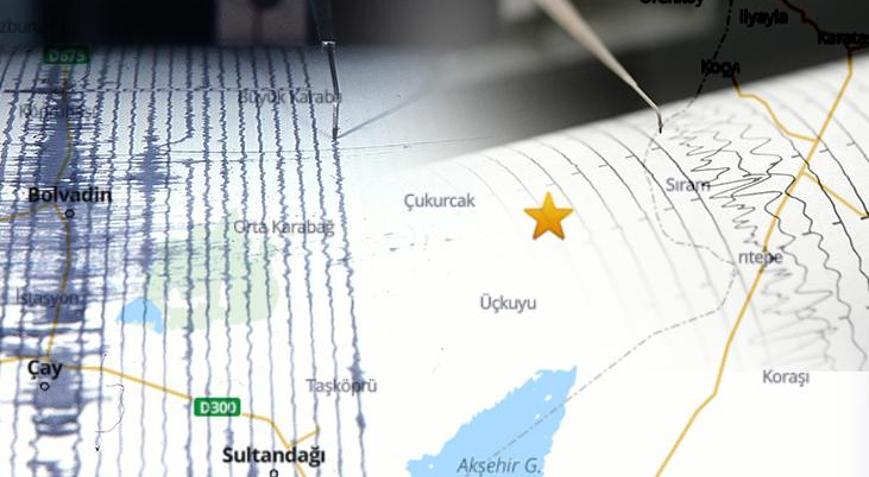 Afyonkarahisar güne depremle başladı! Afyonkarahisar güne depremle başladı!