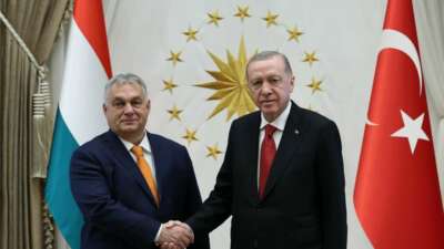 Cumhurbaşkanı Erdoğan, Macaristan Başbakanı Orban ile bir araya geldi
