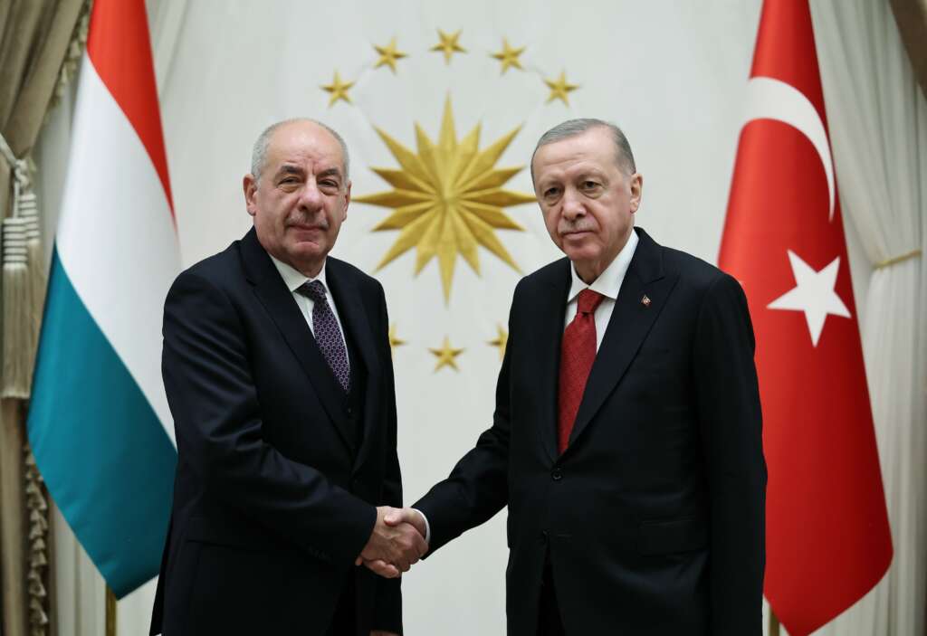 Cumhurbaşkanı Erdoğan, Macaristan Cumhurbaşkanı Sulyok ile görüştü