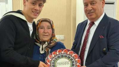 Arda Güler, baba ocağına geldi