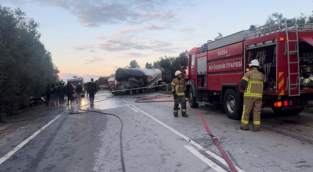 Bursa’daki tanker kazasında can kaybı artıyor!