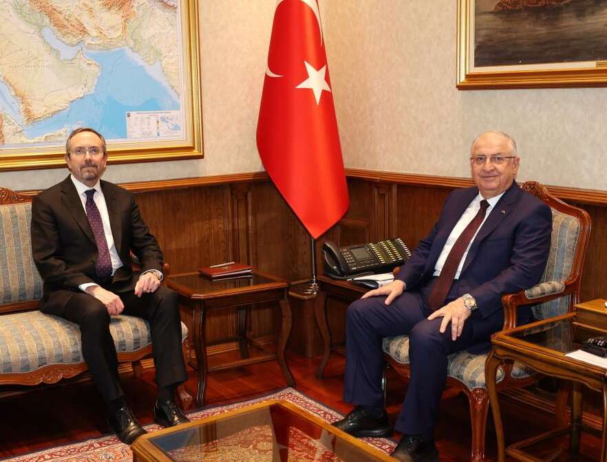 Bakan Güler, ABD Dışişleri Bakanlığı Siyasi İşler Müsteşar Vekili Bass’ı kabul etti Bakan Güler, ABD Dışişleri Bakanlığı Siyasi İşler Müsteşar Vekili Bass’ı kabul etti
