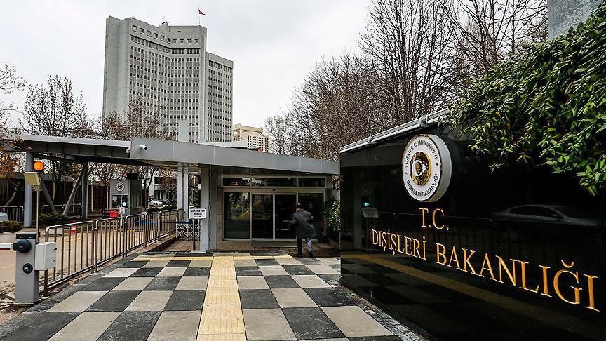 Dışişleri Bakanlığı’ndan Kazakistan’daki uçak kazası için taziye mesajı Dışişleri Bakanlığı’ndan Kazakistan’daki uçak kazası için taziye mesajı