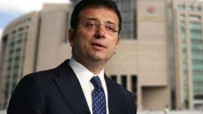 Ekrem İmamoğlu Çağlayan Adliyesi’ne geldi