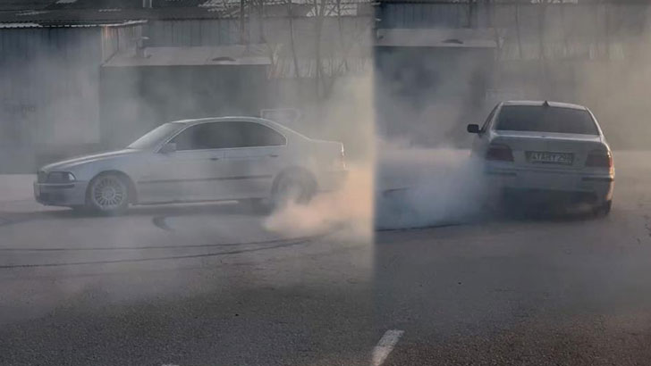 Bursa’da lüks otomobille drift pahalıya patladı