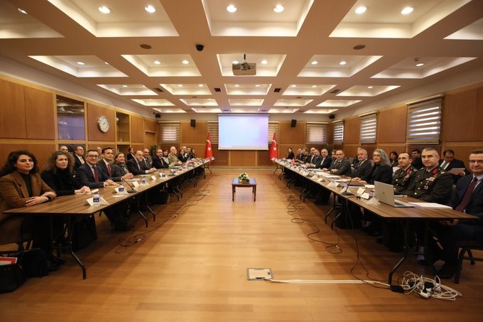 Dışişleri Bakan Yardımcısı Yılmaz, ABD Dışişleri Müsteşar Vekili Bass ile bir araya geldi Dışişleri Bakan Yardımcısı Yılmaz, ABD Dışişleri Müsteşar Vekili Bass ile bir araya geldi