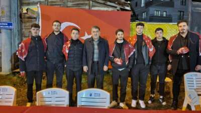 Bursa’da askere gidecek 21 genç için muhtar program düzenled
