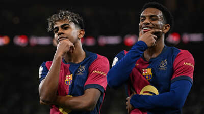 7 gollü maçta Süper Kupa’nın sahibi Barcelona oldu