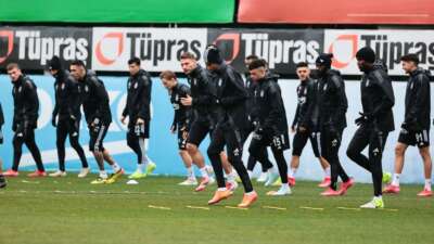 Beşiktaş, Antalyaspor maçı hazırlıklarını tamamladı
