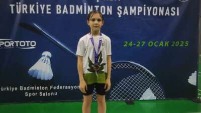 Osmangazili genç badmintoncudan gururlandıran başarı