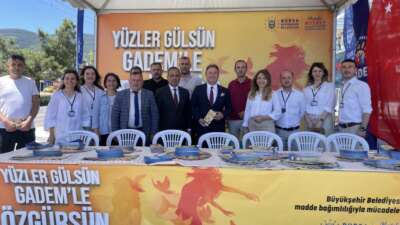 Bursa Büyükşehir Belediyesi, bağımlılıkla mücadeleyi sürdürüyor