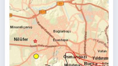 Bursa’ya deprem hatırlatması