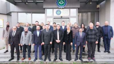 MHP heyetinden DOSABSİAD’a ziyaret