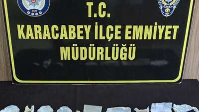 Karacabey’de uyuşturucu operasyonu