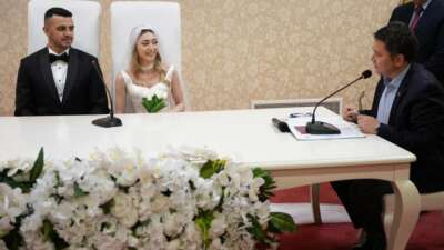 Osmangazi’de 1 yılda 6 bin 636 nikah kıyıldı