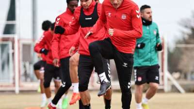 Sivasspor’da Trabzonspor maçı hazırlıkları başladı