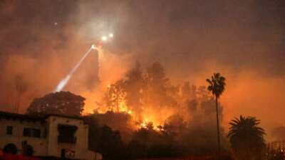 Los Angeles ateş çemberinde: Felaketin boyutu uydu fotoğraflarında
