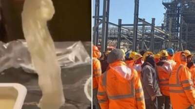 Nükleer santralin yemeklerinden prezervatif çıktı iddiası!