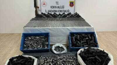 İş yeri silah imalathanesi çıktı