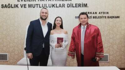 Nikahı kıyılacak çifte Başkan Aydın’dan ‘Sevgililer Günü’ sürprizi