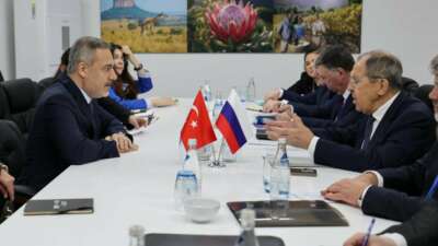 Dışişleri Bakanı Fidan, Rusya Dışişleri Bakanı Lavrov ile görüştü