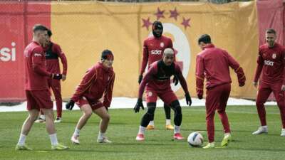 Galatasaray derbi hazırlıklarını tamamladı