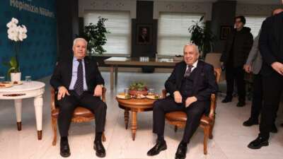 Başkan Bozbey’den Başkan Özdemir’e ziyaret