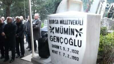 Mümin Gençoğlu Bursa’da kabri başında anıldı
