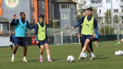 Alanyaspor, Hatayspor maçı hazırlıklarına tamamladı