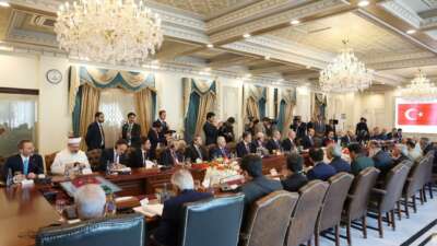Erdoğan, Şerif ile Yüksek Düzeyli Stratejik İşbirliği Konseyi 7. Toplantısı’na katıldı