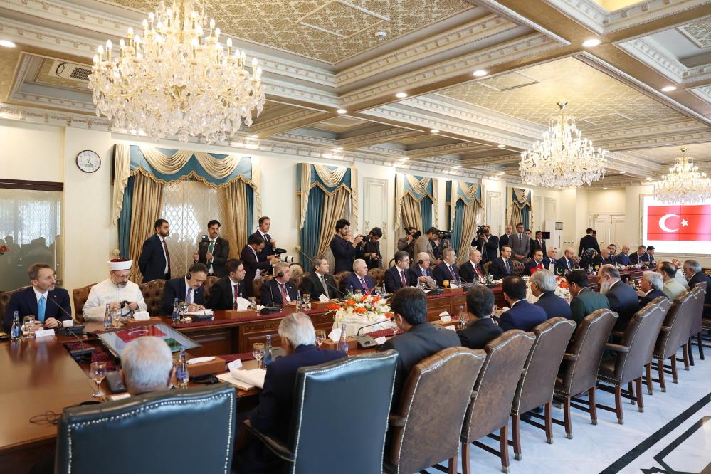 Erdoğan, Şerif ile Yüksek Düzeyli Stratejik İşbirliği Konseyi 7. Toplantısı’na katıldı Erdoğan, Şerif ile Yüksek Düzeyli Stratejik İşbirliği Konseyi 7. Toplantısı’na katıldı